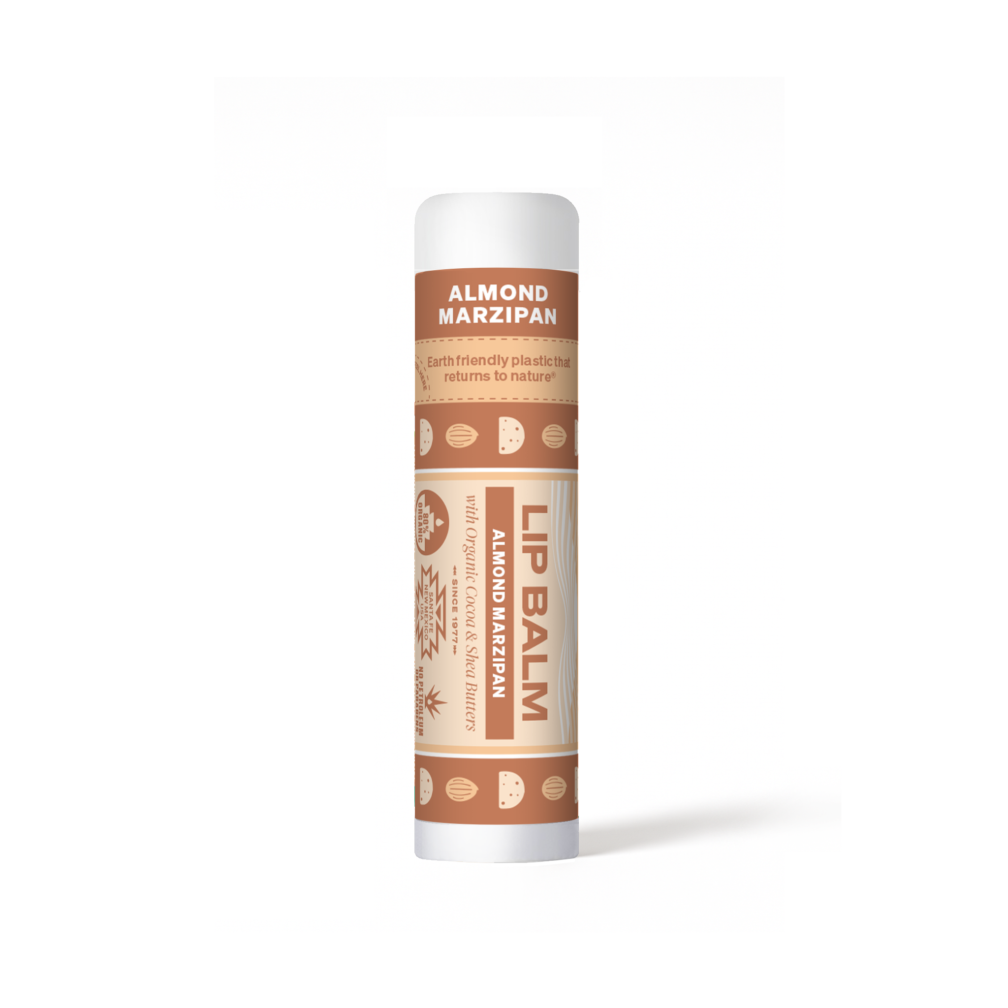 Almond Marzipan Vegan Lip Balm (Made with Organic Ingredients Almond Marzipan Vegan Lip Balm (Made with Organic Ingredients