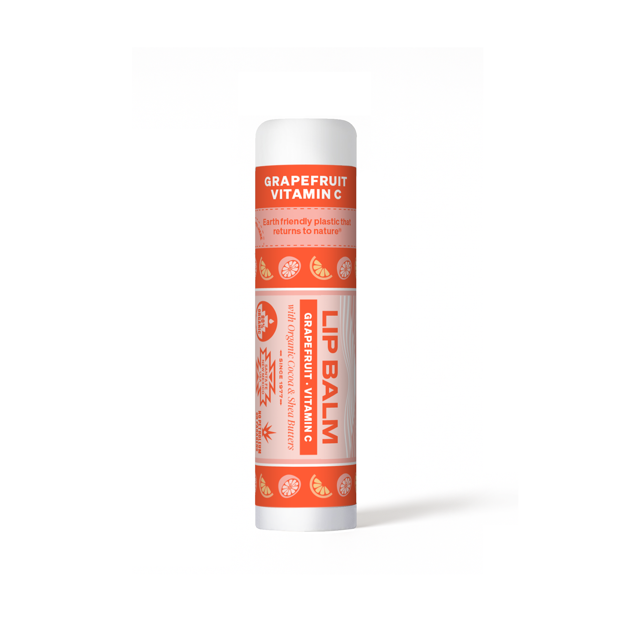 Grapefruit + Vitamin C Vegan Lip Balm (Made with Organic Ingredients): Soothing Touch Grapefruit + Vitamin C Vegan Lip Balm (Made with Organic Ingredients): Soothing Touch