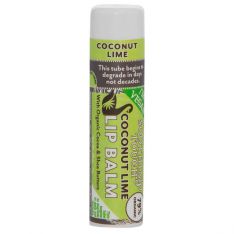 Coconut Lime Vegan Lip Balm (Made with Organic Ingredients)