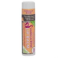 Vanilla Rose Vegan Lip Balm (Made with Organic Ingredients)