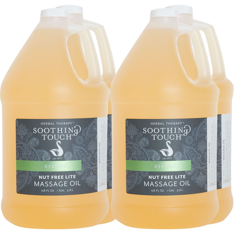 Nut Free Lite Massage Oil Soothing Touch