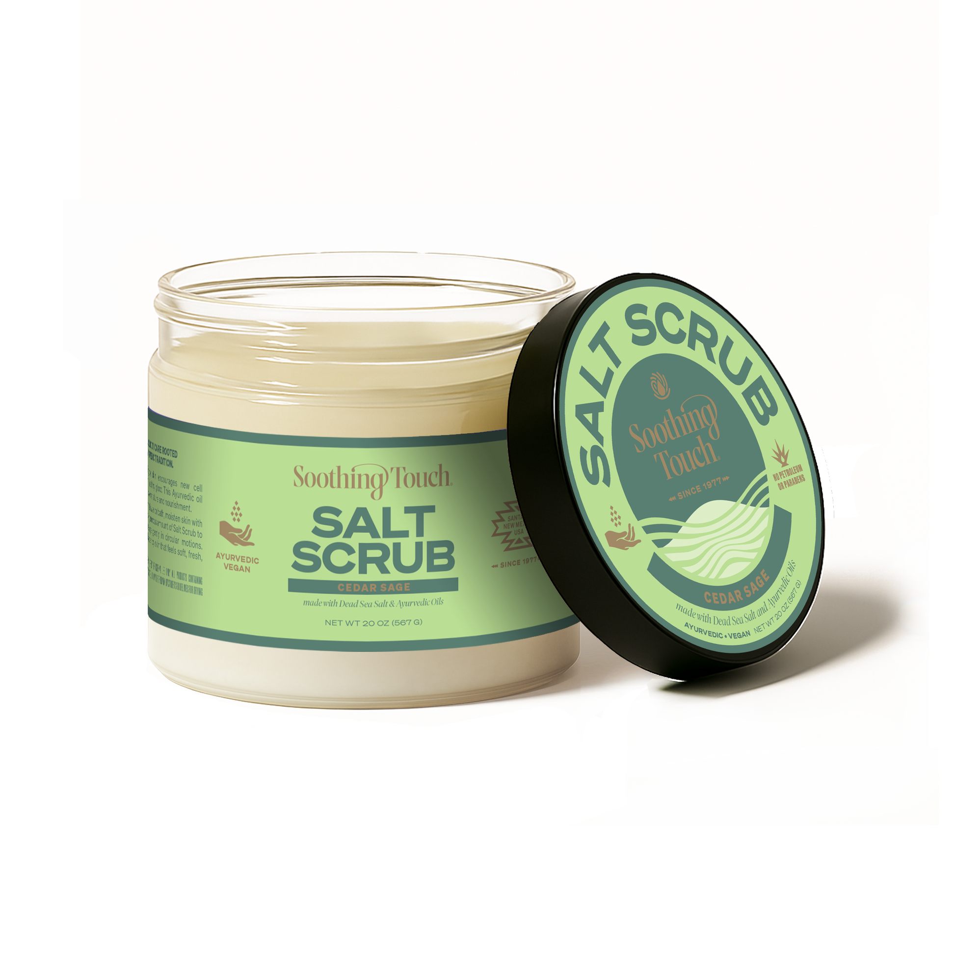 Cedar Sage Salt Scrub