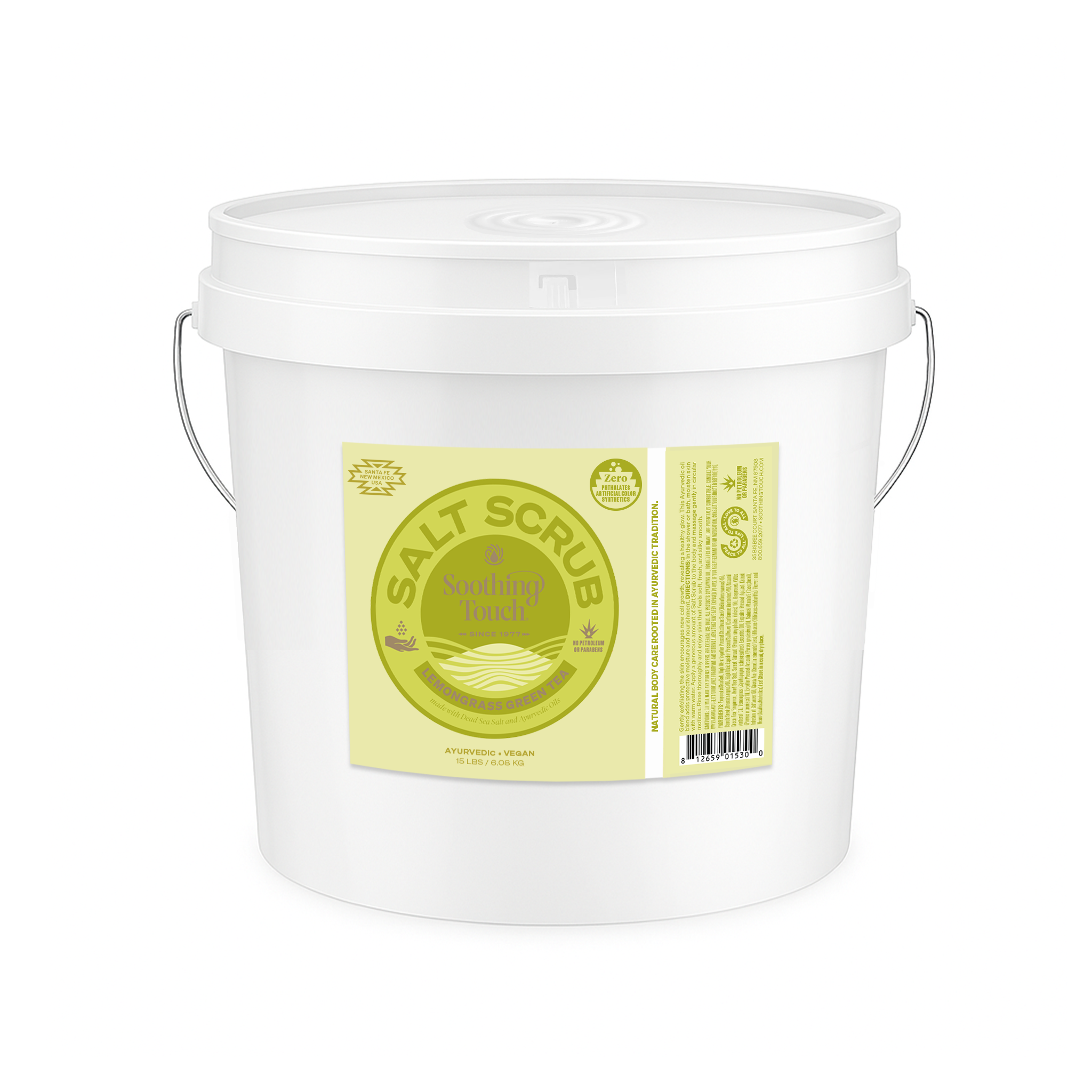 Lemongrass & Green Tea Salt Scrub