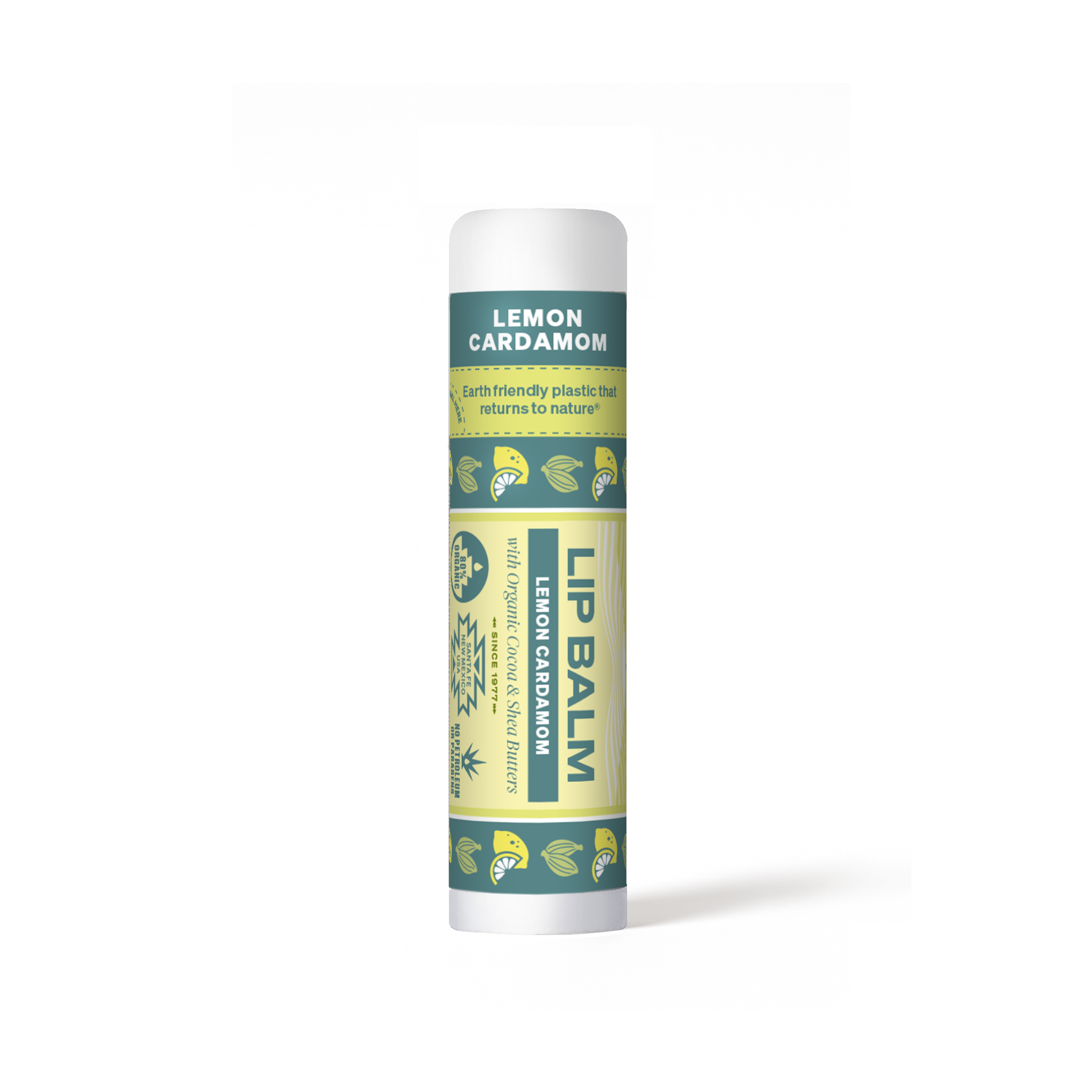 Lemon Cardamom Vegan Lip Balm
