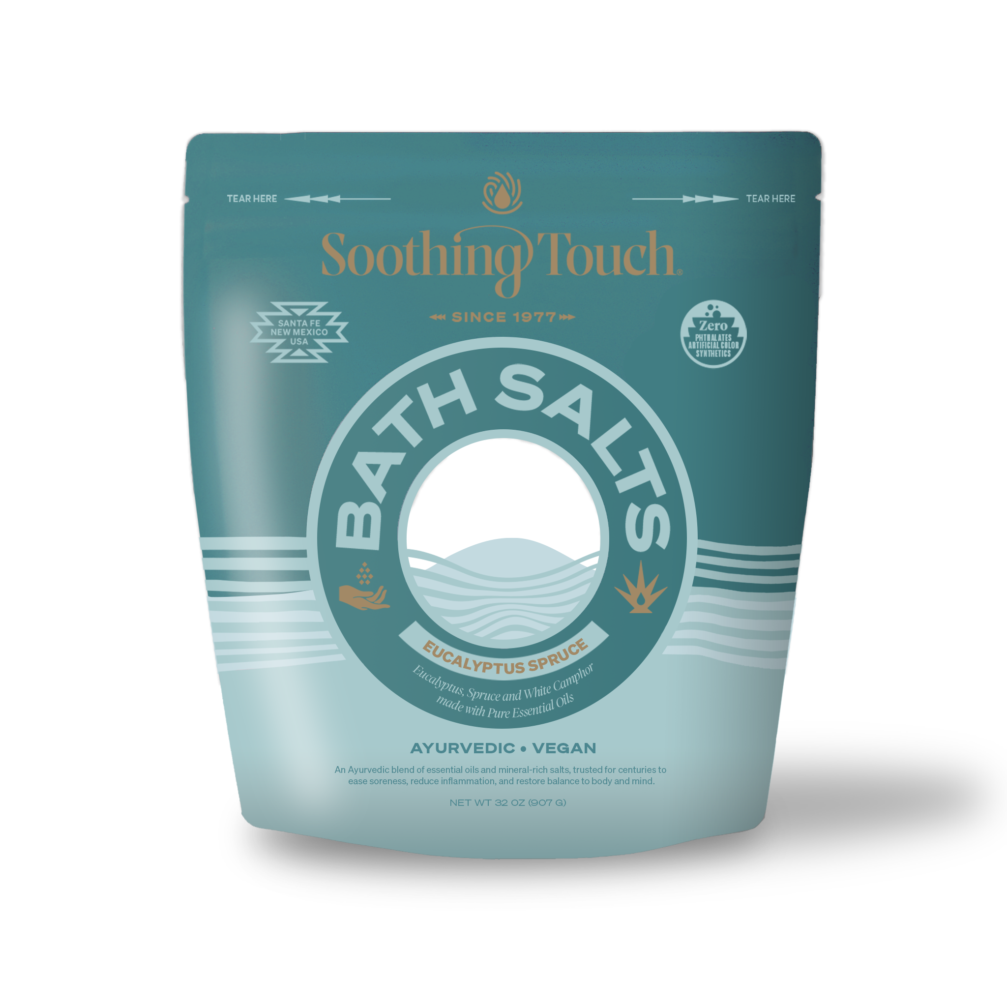 Soothing Touch: Eucalyptus Spruce Bath Salts Soothing Touch: Eucalyptus Spruce Bath Salts