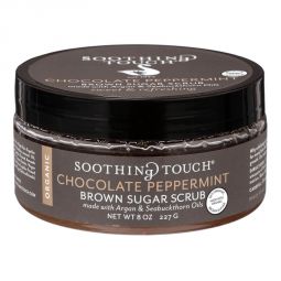 Chocolate Peppermint Brown Sugar Scrub (Made with Organic Ingredients)