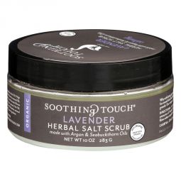 Lavender Herbal Salt Scrub (Made with Organic Ingredients)