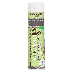 Coconut Lime Vegan Lip Balm (Made with Organic Ingredients)