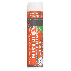 Grapefruit + Vitamin C Vegan Lip Balm (Made with Organic Ingredients)