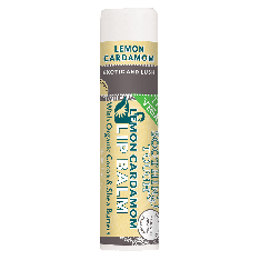 Lemon Cardamom Vegan Lip Balm (Made with Organic Ingredients)