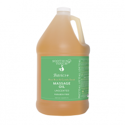 Basics+ Rice Bran & Canola Seed Massage Oil