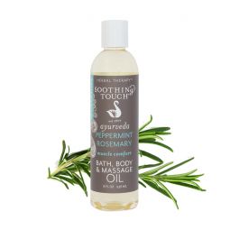Peppermint Rosemary Bath, Body & Massage Oil