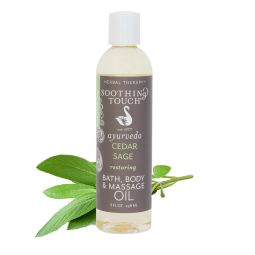 Cedar Sage Bath, Body & Massage Oil