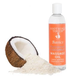 Basics Fractionated Coconut Massage Oil