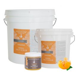 Tangerine Herbal Salt Scrub