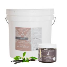 French Vanilla Latte Brown Sugar Scrub (Made with Organic Ingredients)